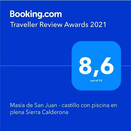 Masia De San Juan - Castillo Con Piscina En Plena Sierra Calderona Segorbe